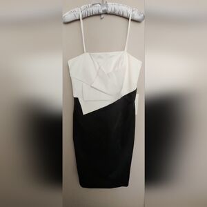 Little black and white dress Size 6